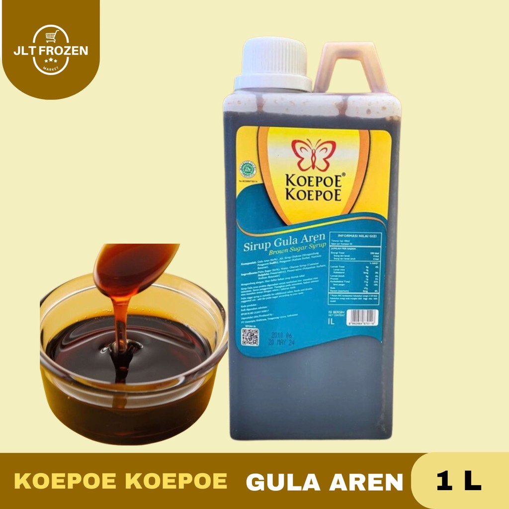 

Koepoe Koepoe / Kupu Kupu Gula Aren / Brown Sugar Syrup / Plam Sugar Kemasan 1 Liter