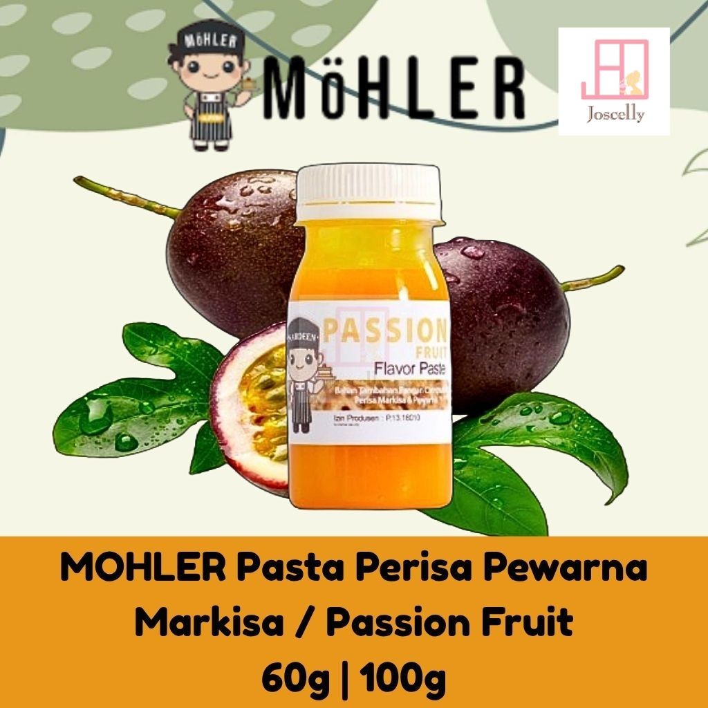 

JOSCELLY.ID MOHLER Pasta Perisa Pewarna Markisa / Passion Fruit
