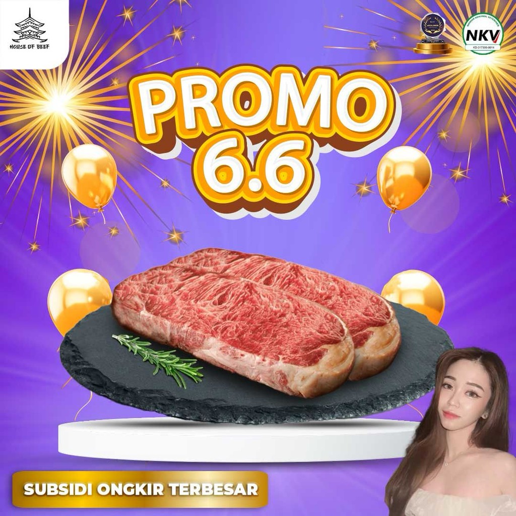 

promo steak wagyu steak meltique 1kg
