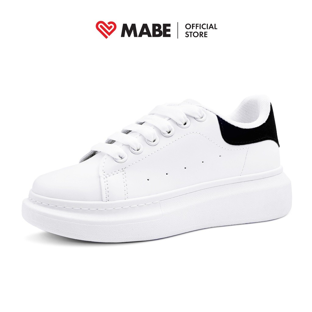 WELSERRSHOP  MABE Namjoon Sepatu Sneakers Wanita Import Putih Kerja Kasual Shoes White