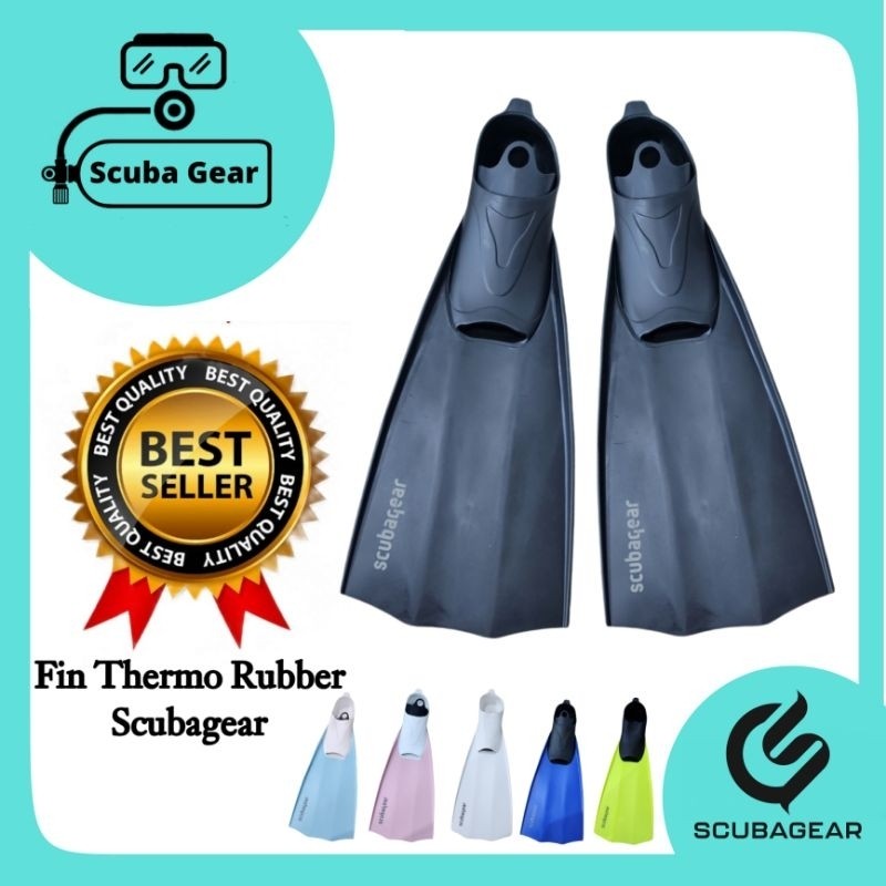SCUBAGEAR Fin Thermo Rubber - Fin Scuba diving Snorkeling Kaki katak murah