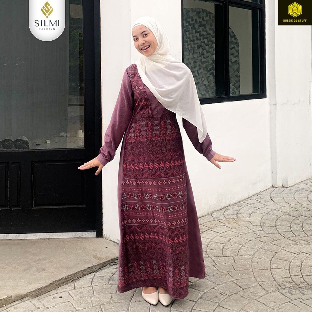 Silmi Official || Dress Gamis Wanita Daily Terbaru || Inayah Family By Silmi Gamis Silk Premium Gami
