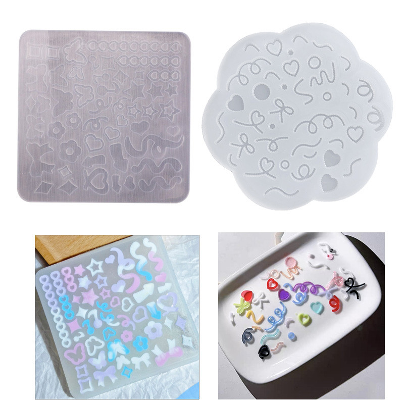 

Quicksand Gooka Resin Filller Crystal Epoxy Resin Mold Filling Accessories Silicone Mould DIY Casting Tools