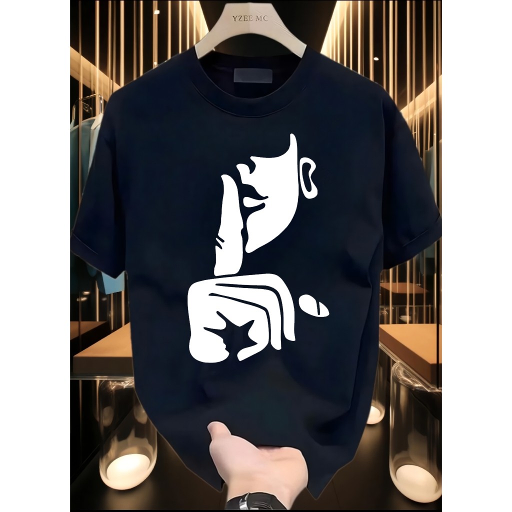 KNY T-shirt Kaos Pria Syut im Bussy Simple Keren Kaos Ala Amerika/ Kaos Distro Murah Bahan Lembut / 