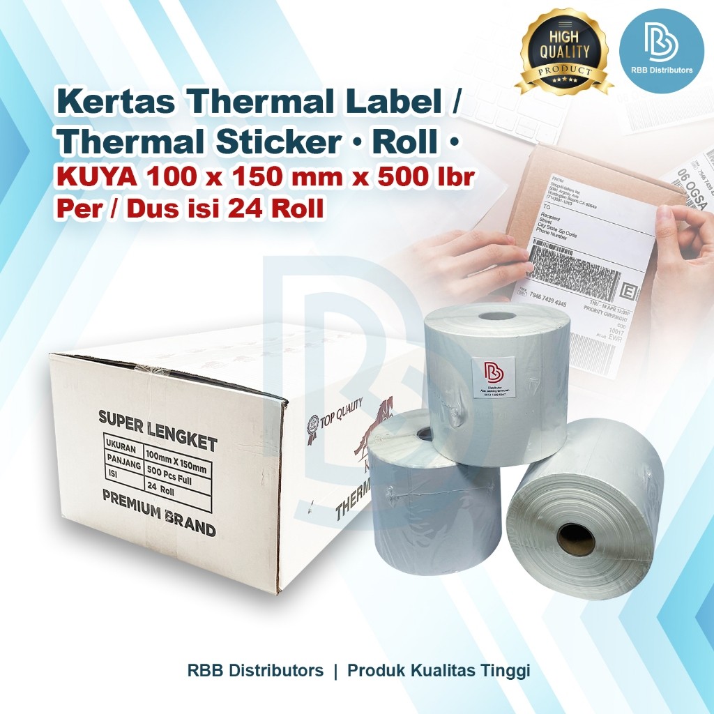 

Kertas Thermal 1 Dus Label Kertas 1 Karton Termurah