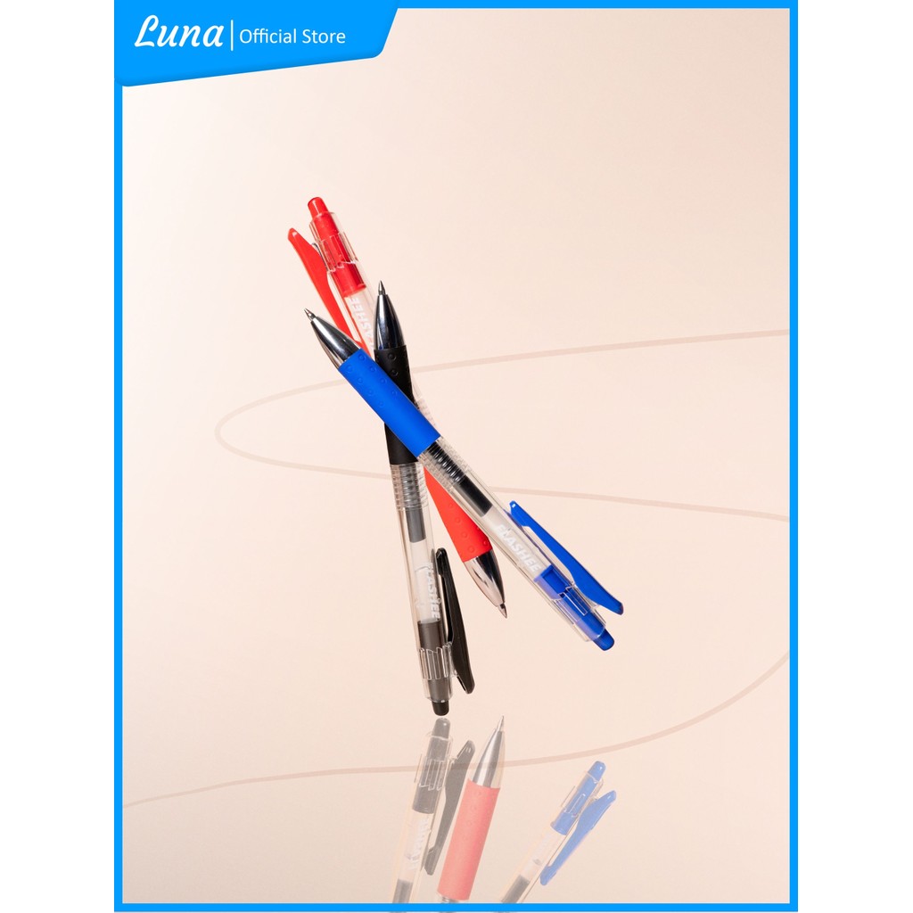 

Luna Pulpen 0.5 mm Pulpen Tinta Pekat Pulpen untuk Kantor Sekolah Kuliah Bolpoin Cepat Kering