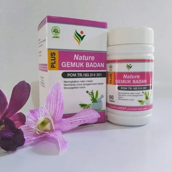 OBAT GEMUK PENGGEMUK BADAN NATURE PENAMBAH NAFSU MAKAN GEMUK BADAN PENGGEMUK NATURE