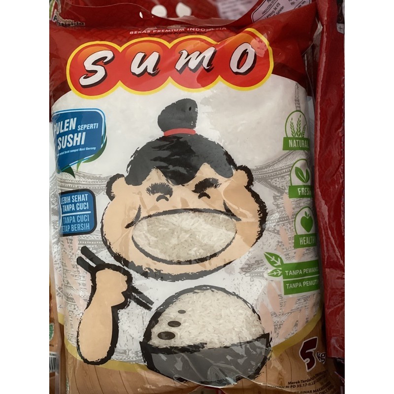 

Beras Sumo Merah 5 Kg