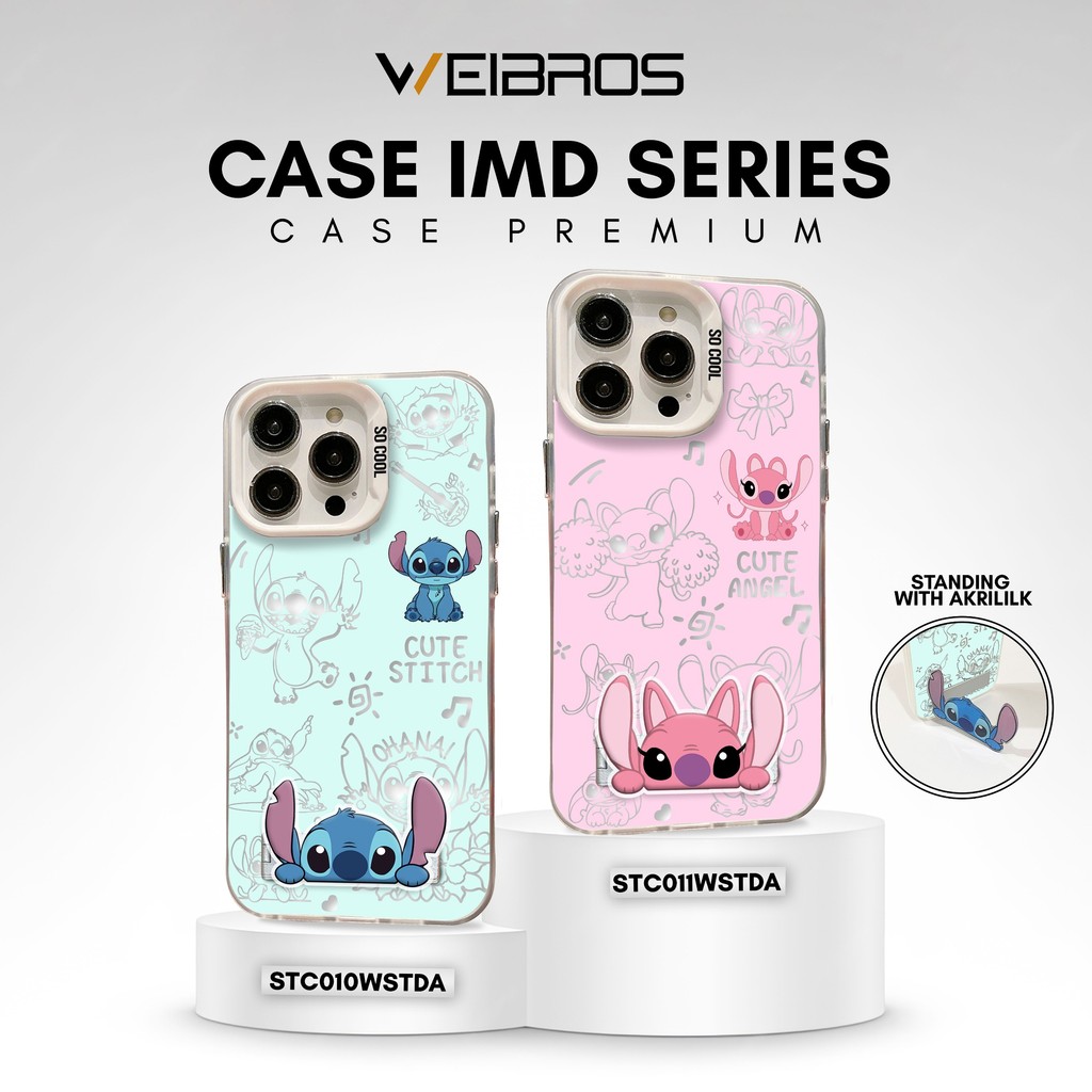 WEIBROS CASE XIAOMI REDMI A1 A1 A3 8 8A PRO 9 9A 9C 9T 10A CASING IMD CUTE STITCH