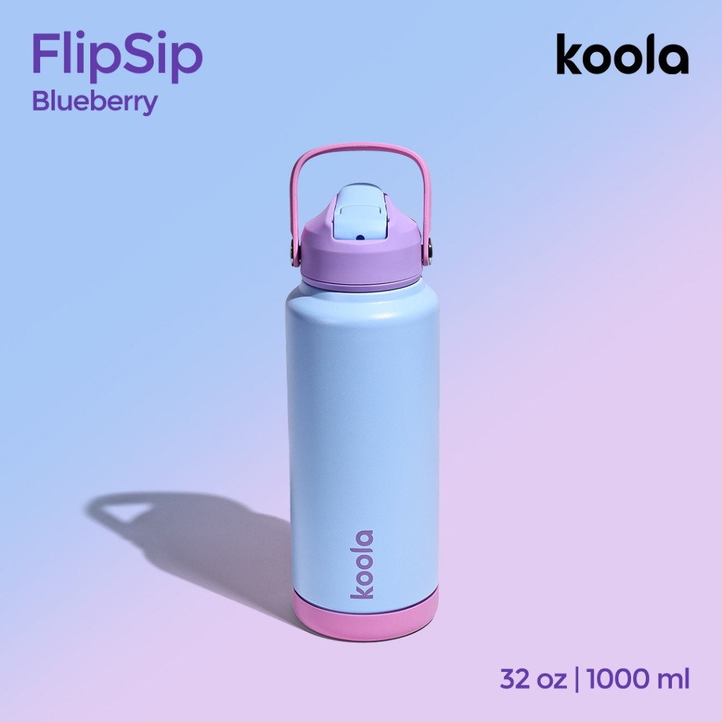KOOLA FlipSip Tumbler 32oz - Blueberry