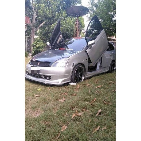 aksesoris mobil bodykit honda stream mugen mentah bumper