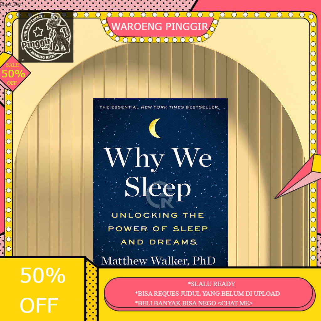 Book Why we sleep by Matthew Walker