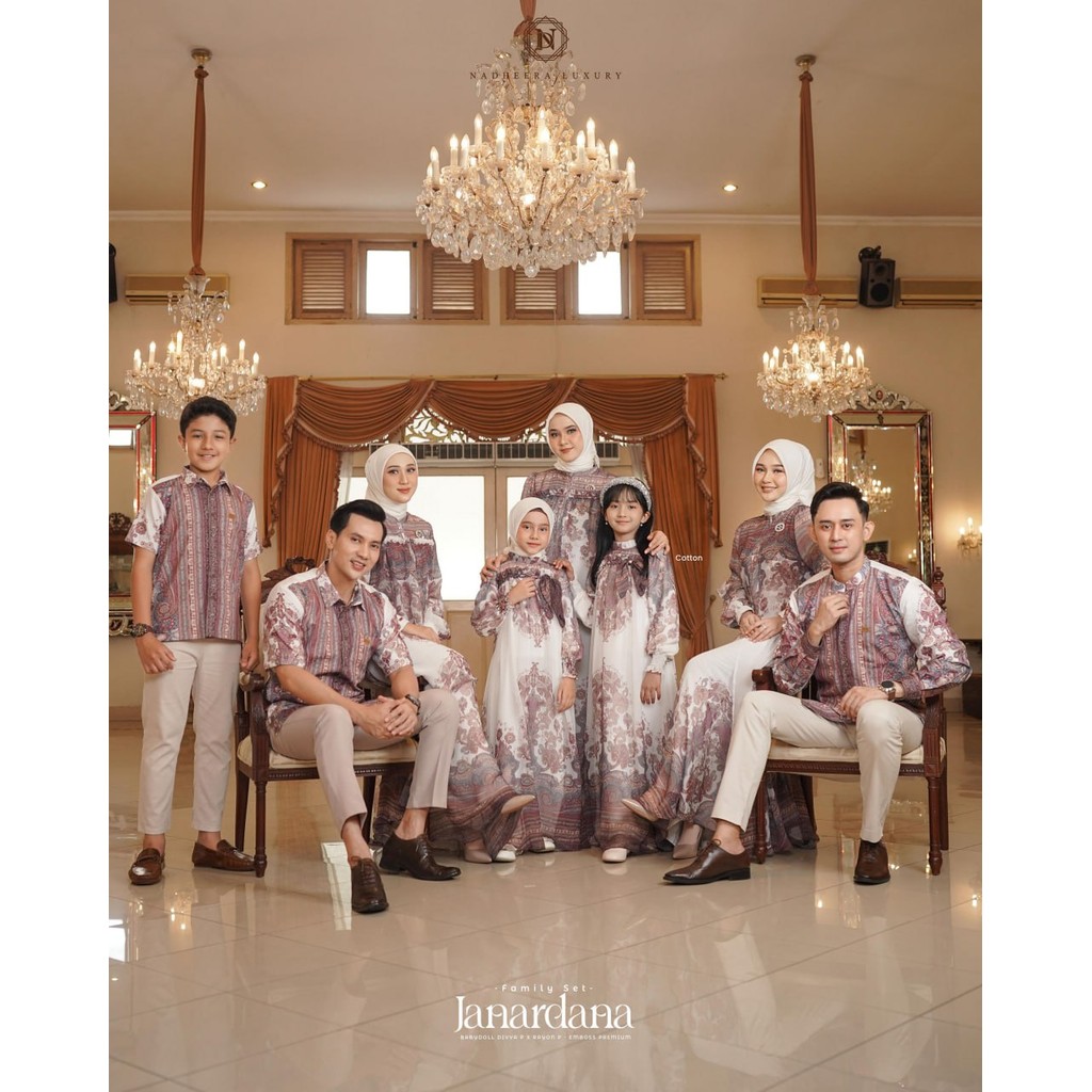 SARIMBIT FAMILY NADHEERA LUXURY JANARDANA COTTON TERBARU 2026 SALE