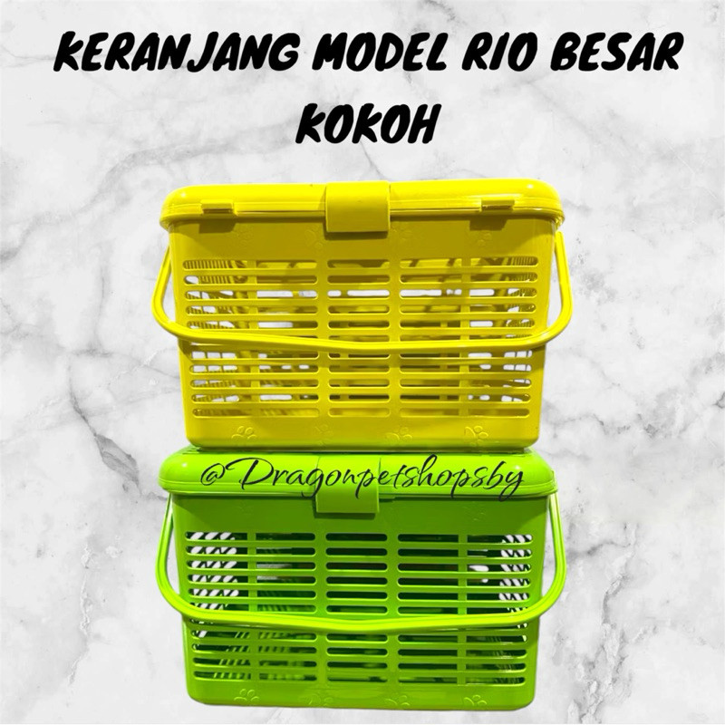Keranjang Model Rio Besar - Keranjang Rio Besar - Keranjang Kucing AnjingCO