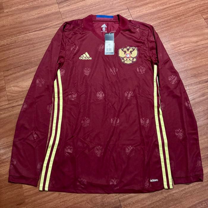 Jersey Original Russia Home 2016/2017 Long Sleeve Adidas Adizero Player Issue - Size 6