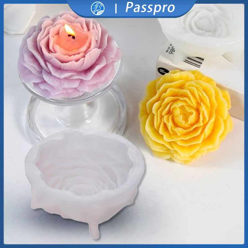 Cetakan Bunga Pudding / Cetakan Lilin Silikon Bunga / Cetakan Puding Silikon / Cetakan Silikon Bunga
