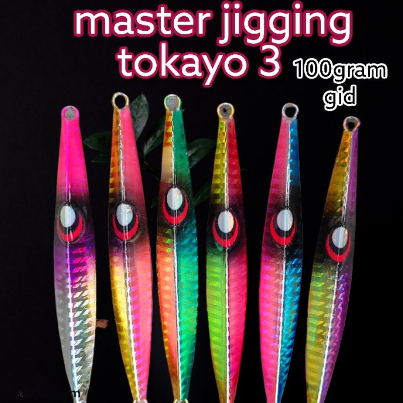 [ FIRN ] - BISA COD metal jig 100g metal jig tokayo 3 metal jig 100gram metal jig kiler umpan jiging