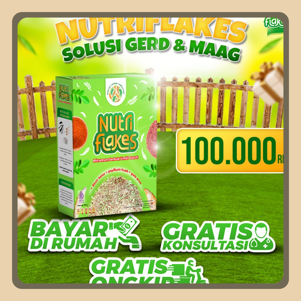 

Atasi Masalah Asam Lambung dengan Sereal Nutriflakes: Makanan Diet Umbi Garut yang Lezat dan Sehat