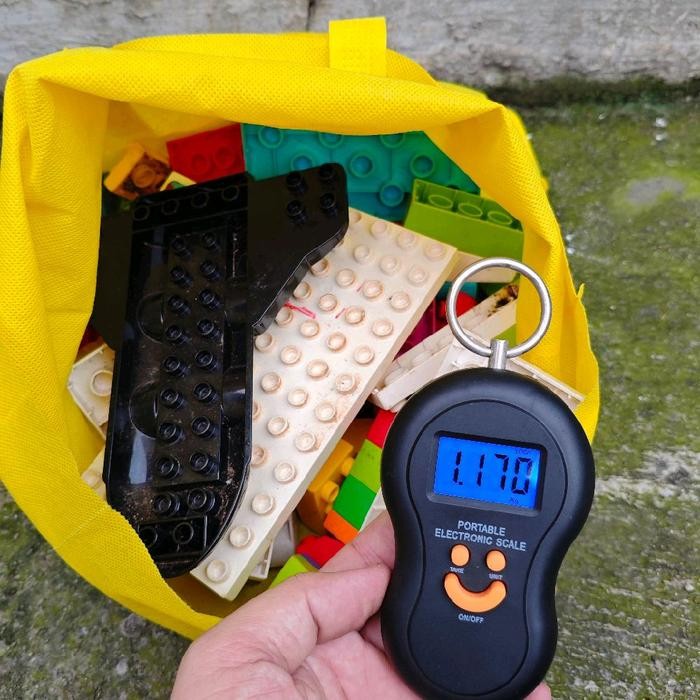 KYKY Mainan Part Lego Duplo Curah 1.1 Kilo Original Brick Cocok Tempat Wahana Bermain Sekolah Anak