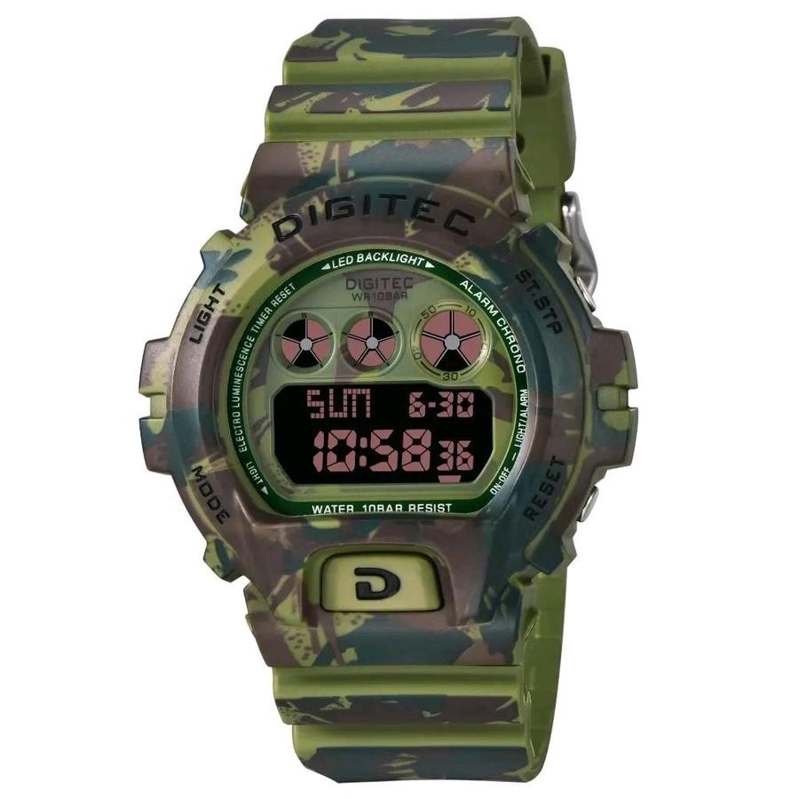 Original 100% Digitec DG-5088T Jam Tangan Pria Digital Loreng 5088 DW6900 5088T Garansi Resmi 1 Tahu