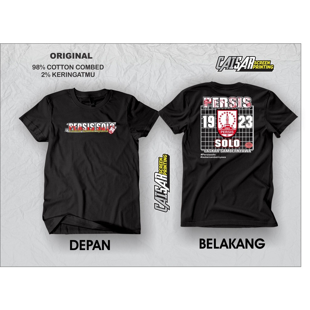 Kaos persis solo Kaos solo full senyum kaos distro