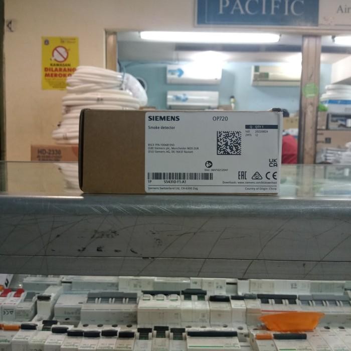 SMOKE DETECTOR SIEMENS OP720 ADDRESSABLE + BASE DB721 ORIGINAL
