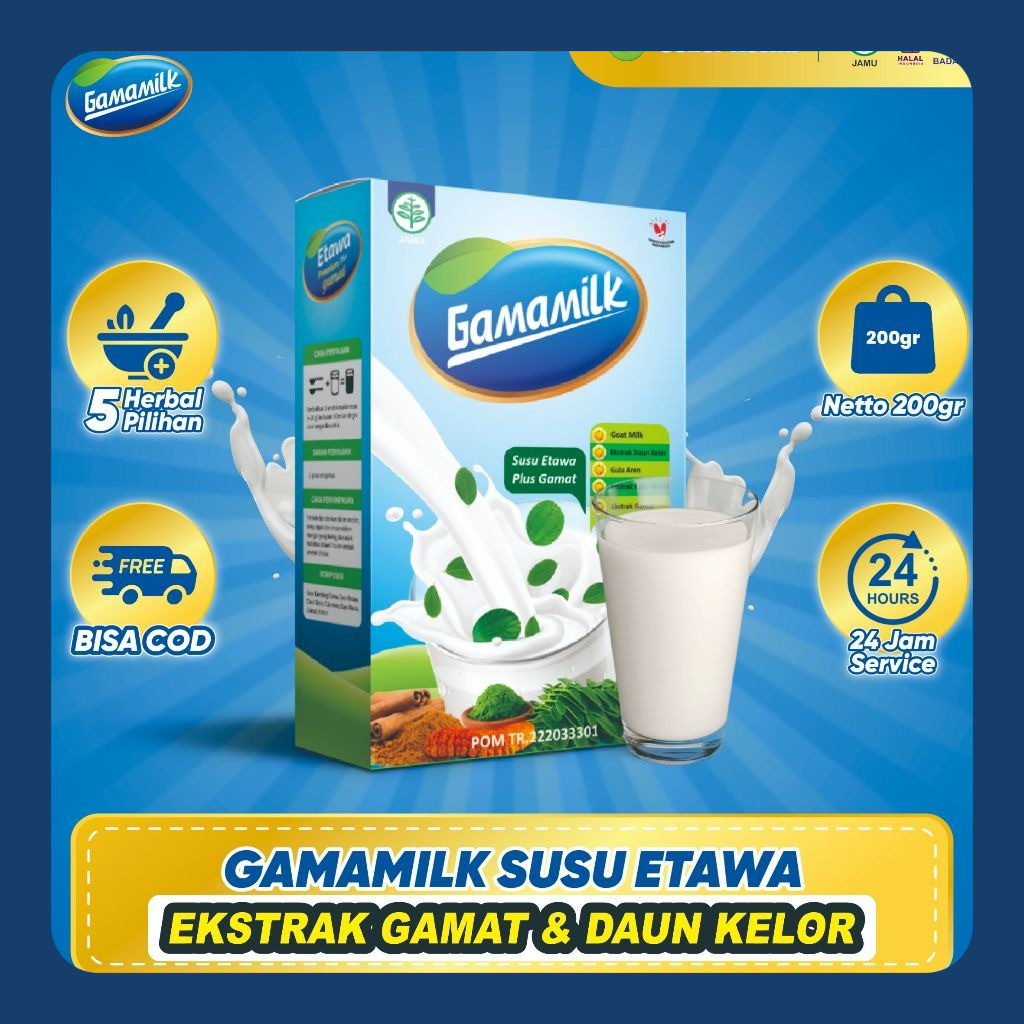 

GAMAMILK - Ekstrak Gamat dan Esktrak Daun Kelor