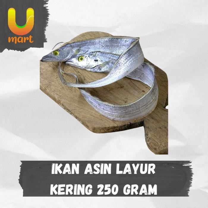 

Ikan Asin Layur Kering 250 gram