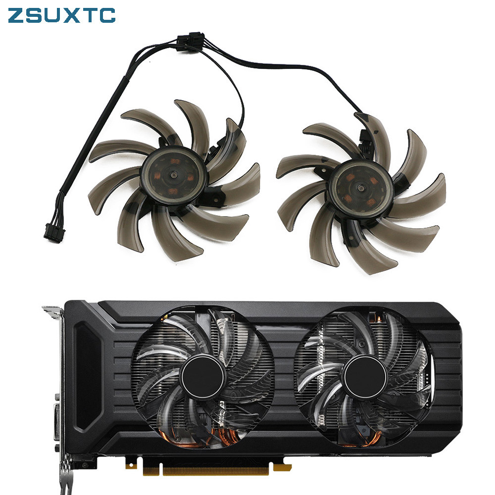 2Pcs/Set 87mm(90mm) GA91S2U,GPU Video Card Fan,For Palit GeForce CMP 30HX 6G Fan,GTX 1080 1070 Ti 10