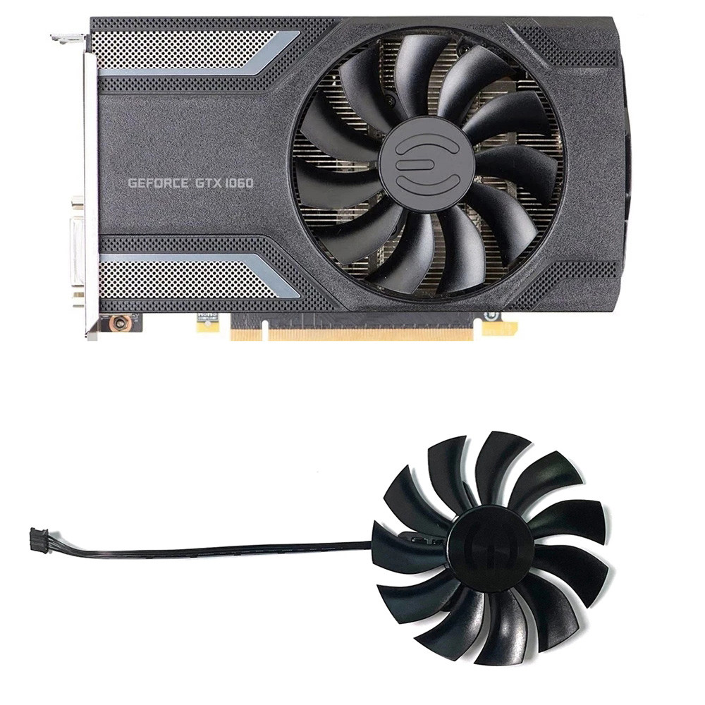 Original PLA09215B12H 4PIN DC 12V 0.55A 85MM GTX1060 ITX CPU Cooler for EVGA Geforce GTX 1060 960 95