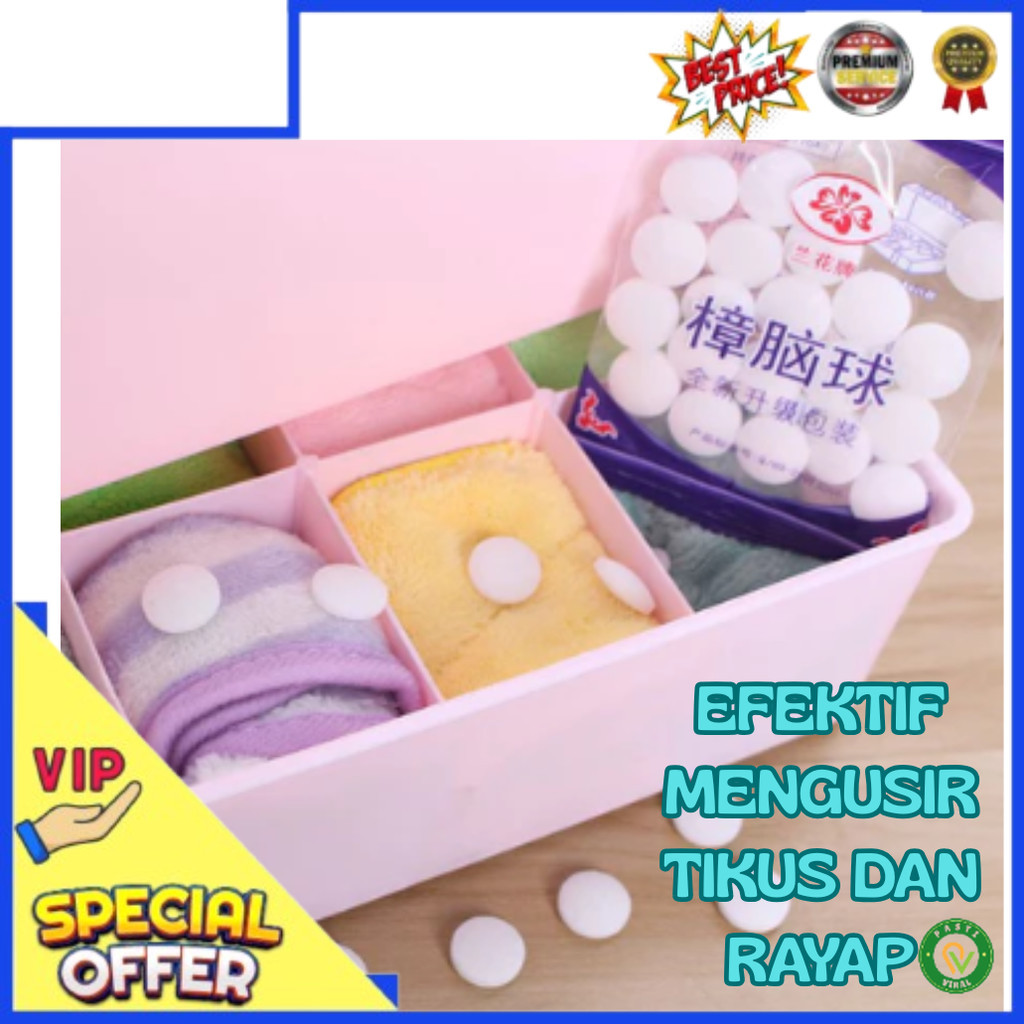 Kamper Lemari Pakaian Wangi Anti Jamur Anti Nyamuk Kecoa Dan Tikus Toilet Kapur Barus