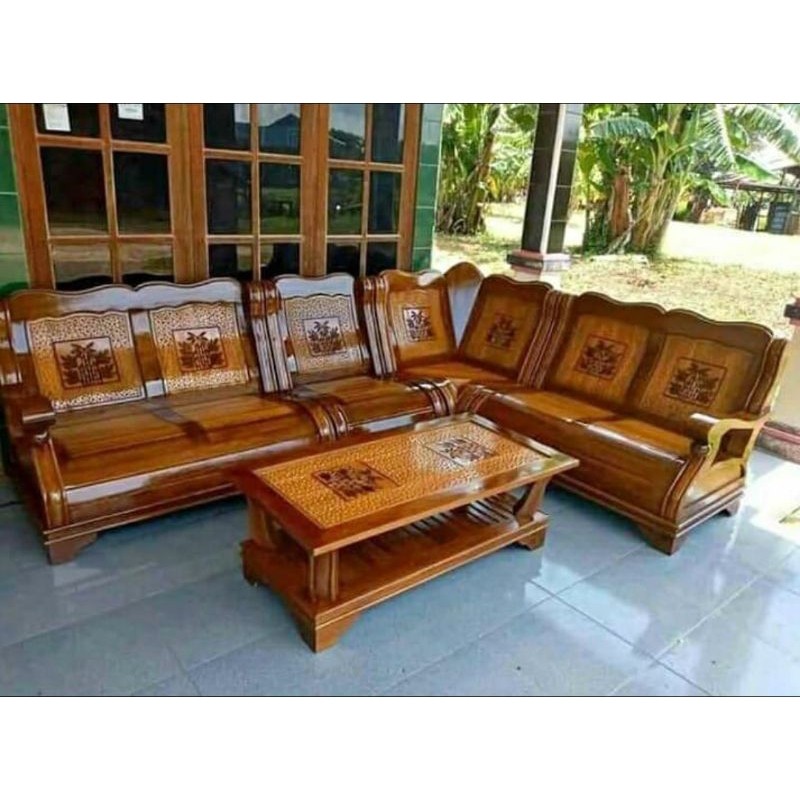 kursi sofa tamu model sudut gajah - kursi tamu minimalis - model kursi tamu tahun 2021 - kursi sofa 