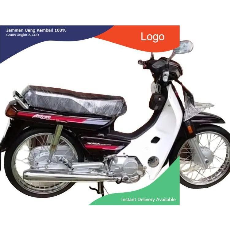 Stiker Striping Motor Honda Astrea Grand Bulus Tahun 1991 Standar Pabrikan Berkualitas Tinggi Akseso