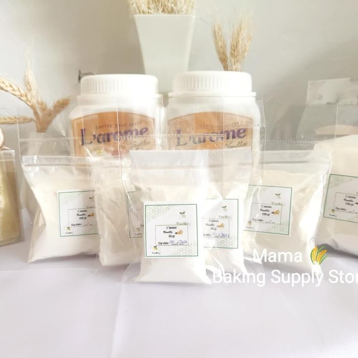 

L'arome Larome Vanilla Milk Powder Vanila Susu 250 gr Repacked Wangi