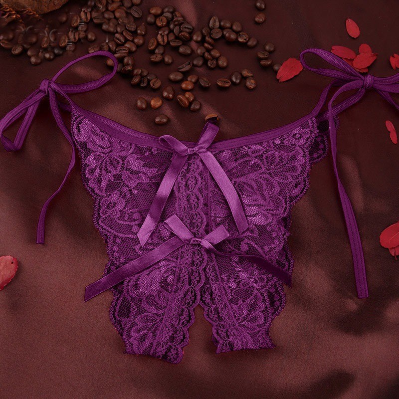 G String nita Open Celana Dalam nita Sexy Transparansi Tali CD Lingerie Thong Ukuran Besar C0550