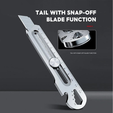 

Promo COD24 Hours Delivery 6in1 Cutter Pisau 18mm Cutter Besi Stainless Besar 10pc Pisau Set Cutter