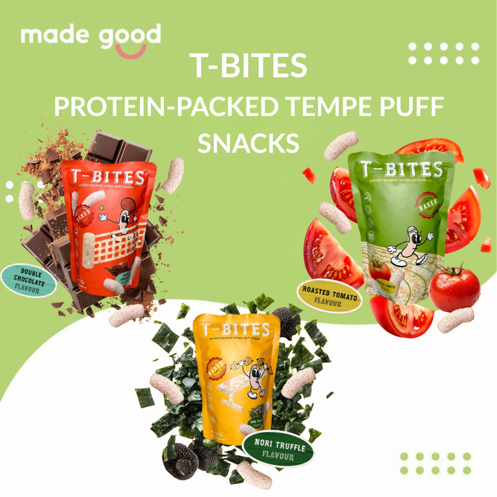

T-Bites Snack Tempe Makanan Ringan Sehat Berprotein