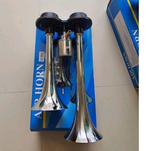 Klakson 2Corong HINO RK Kw Pake Angin 12V 24V