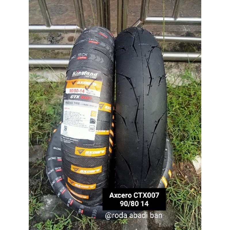 ban tubeless 90/80 14 Axcero CTX007 (racing compound)*co