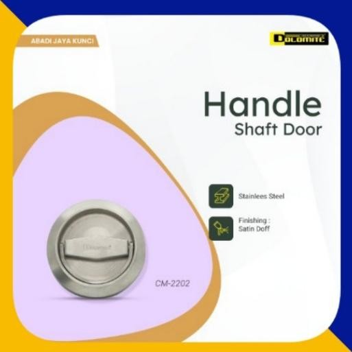Handle pintu sliding/geser Dolomite bulat Stainles CM-2202