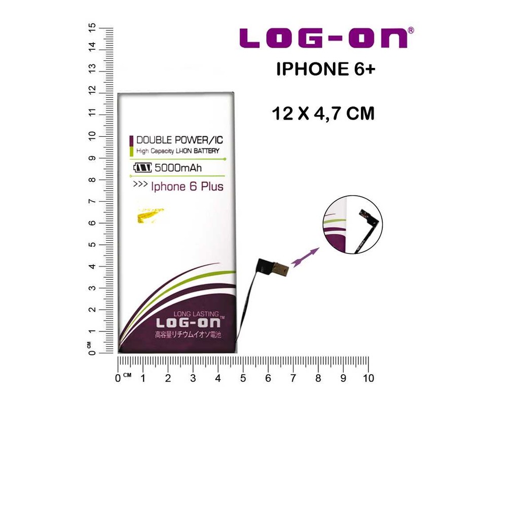 BATERAI LOGON IPHONE 6 PLUS