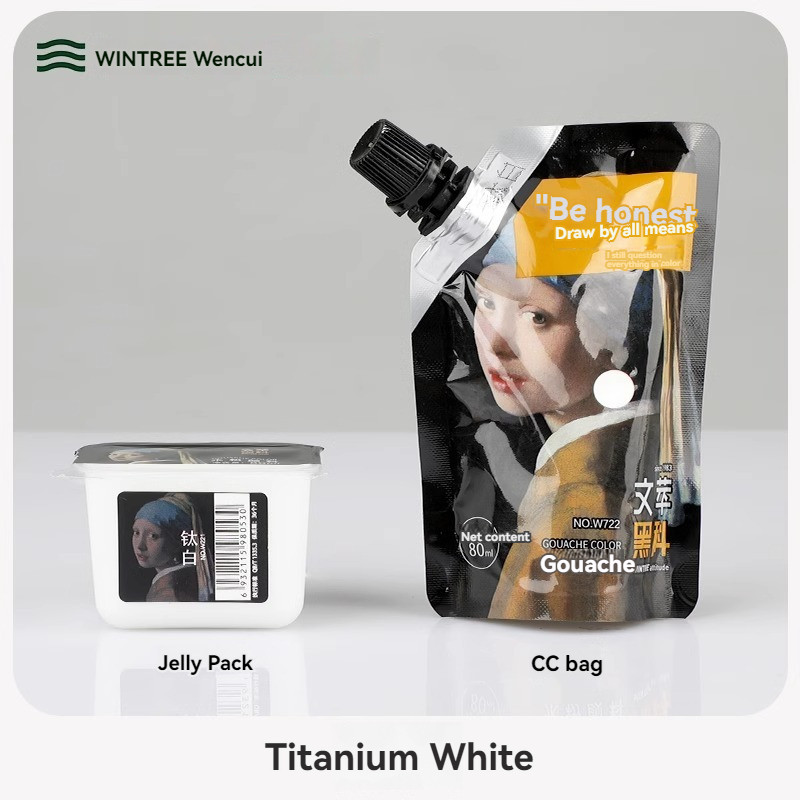 

Super Gouache Pigment Jelly Gouache 80ml Pigment for Art Student Special Beginner Children's Non-toxic Gouache Pigment