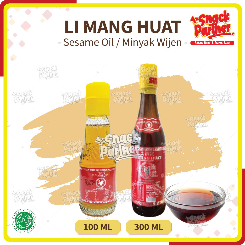 

LI MANG HUAT - MINYAK WIJEN 100 / 300 ML - Sesame Oil LMH 100ML 300ML