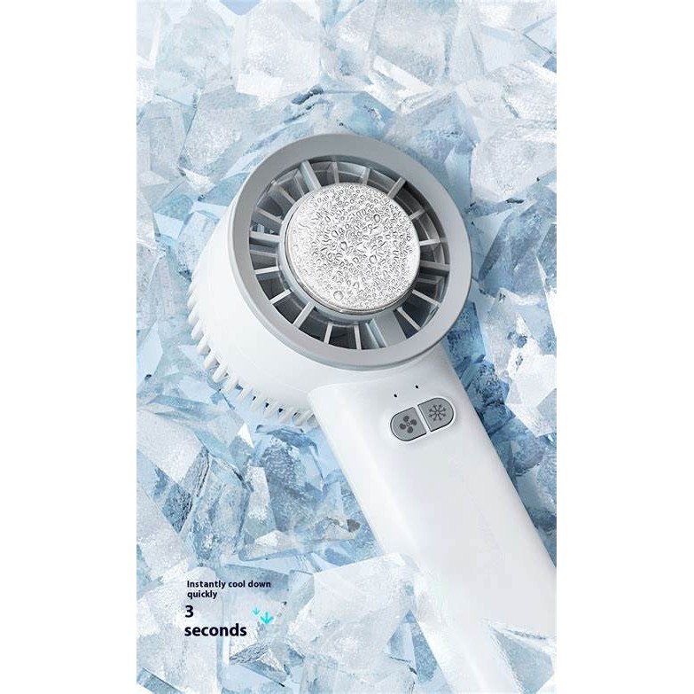 COOLING FAN / KIPAS ANGIN PENDINGIN PORTABLE SEMI KONDUKTOR / PENDINGINAN CEPAT 1800MAH BATERAI TAHA