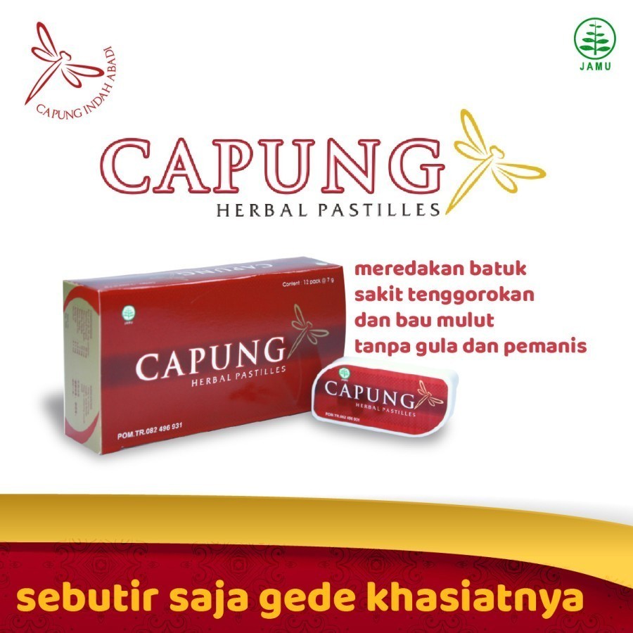 

Best Seller Capung Herbal Pastiles (permen)