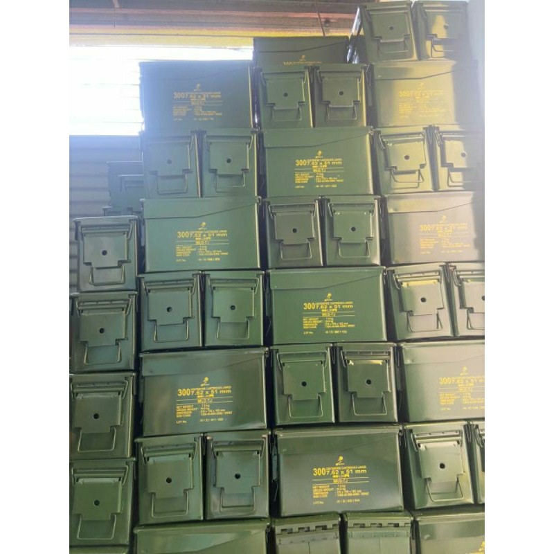 box peluru besi kotak peluru besi asli pindad