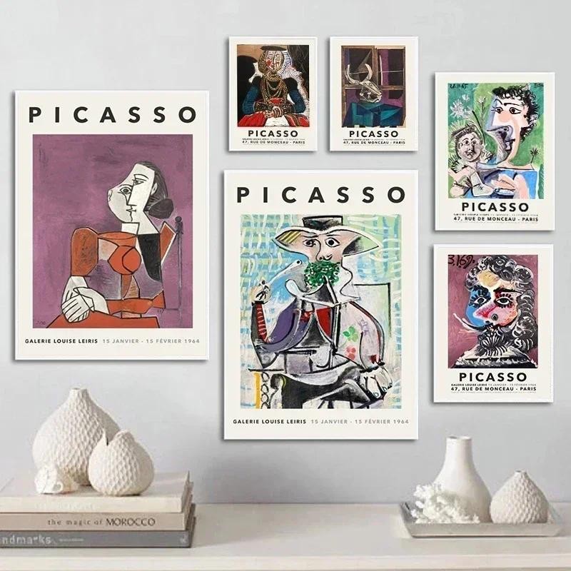 

Cubism Fauvism Art Nordic Abstract Posters Canvas Paintings Picasso Posters and Prints Wall Art Pictures for Living Room Decor