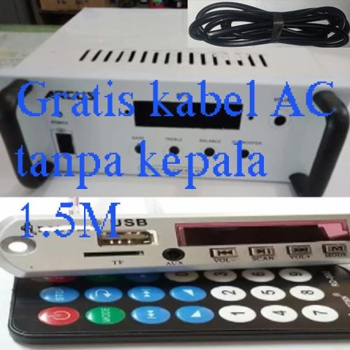 Set Kit MP3 Bluetooth + Box MP3 MP5 Power Amplifier Casing