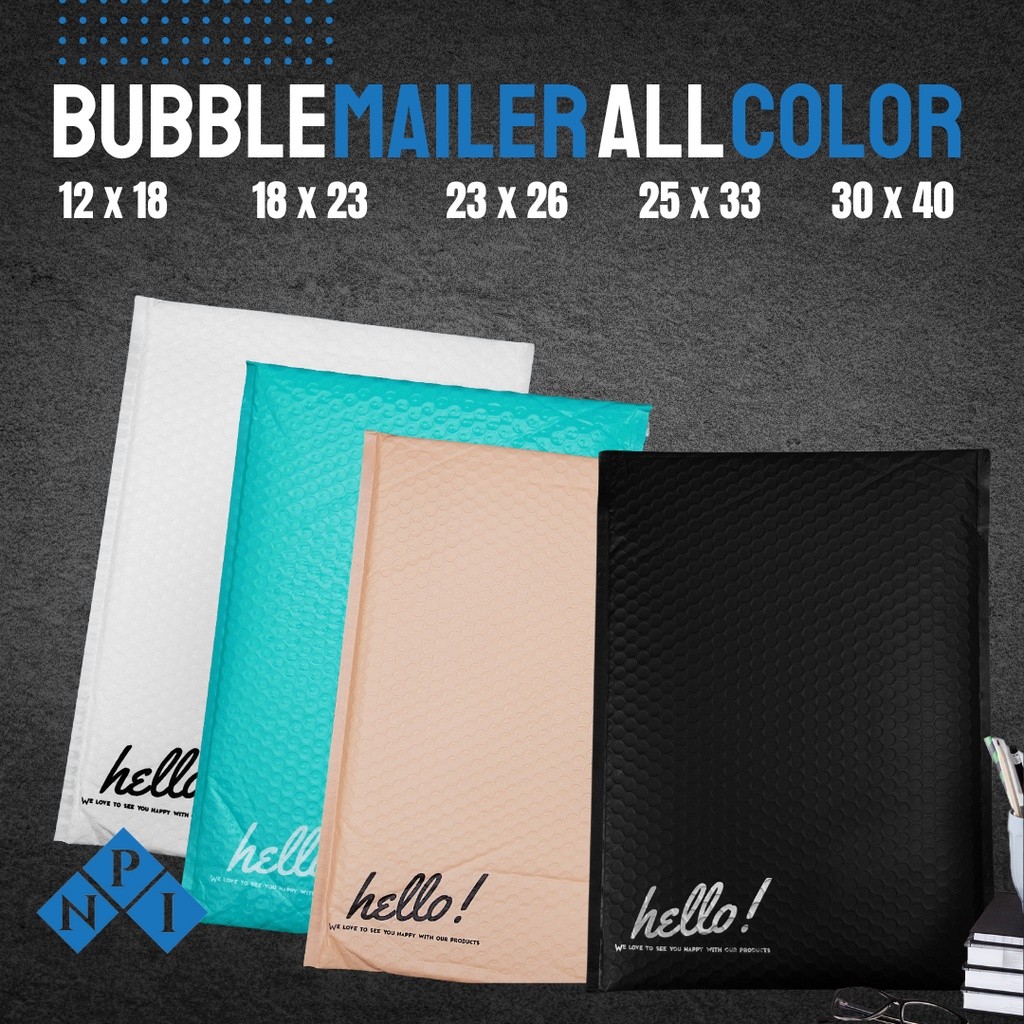 

Amplop Bubble Mailer Wrap Envelope Rusfet Premium Bubble PolyMailer