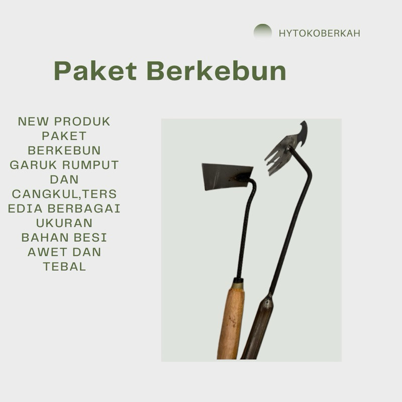 Promo Alat Pencabut Rumput Liar / Alat Bertaman / Garpu Taman Pencabut Rumput Liar